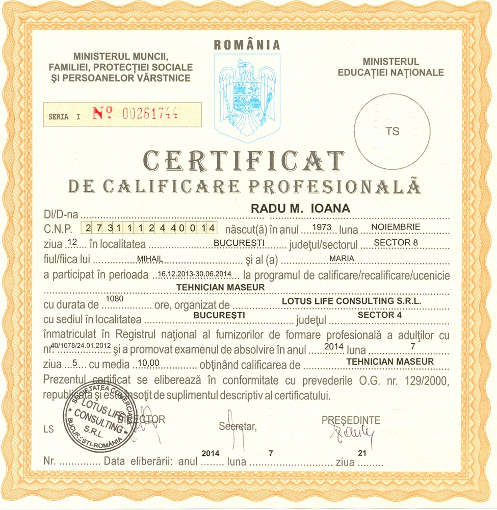 Galerie foto certificari